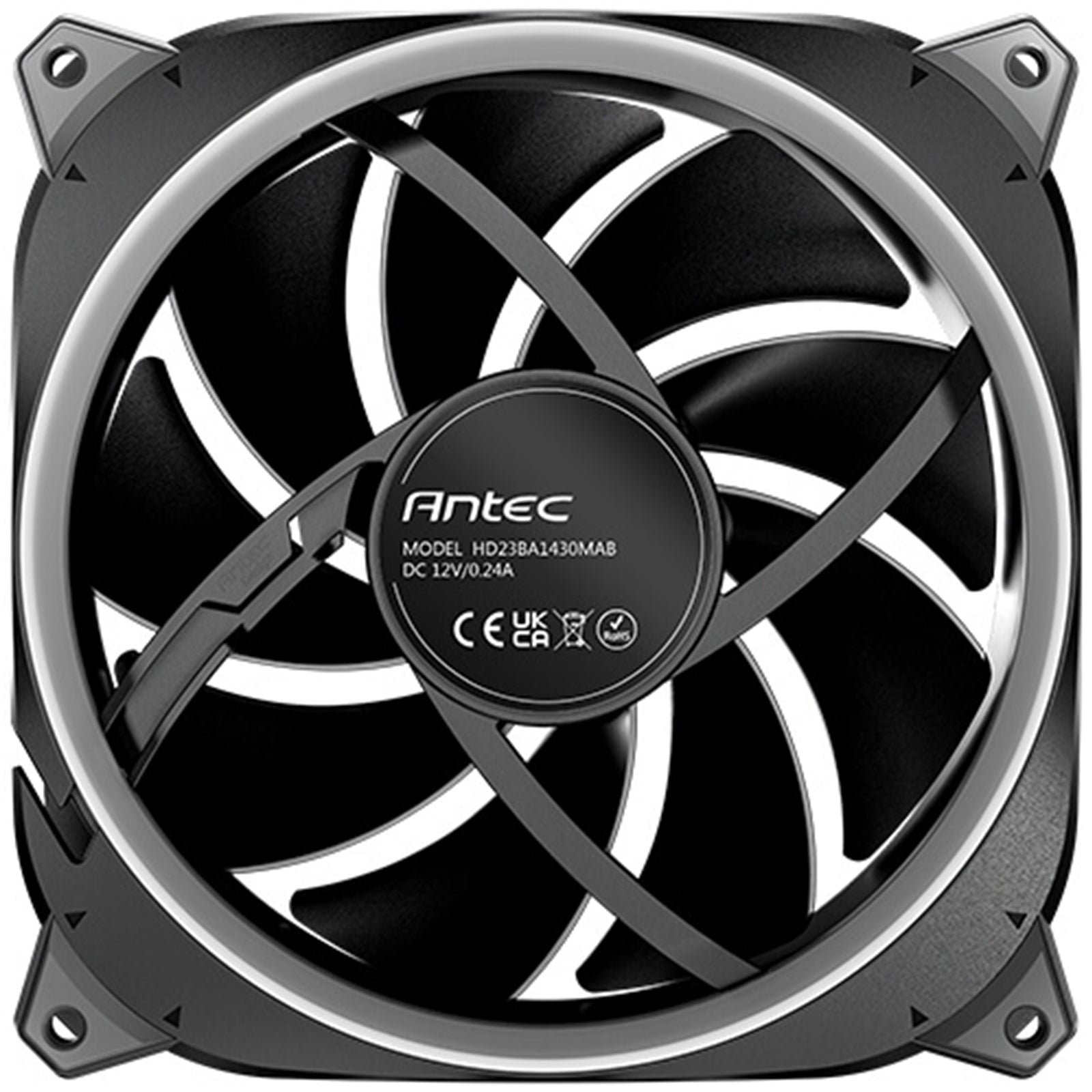 Antec Neo Prizm T3 140mm ARGB PWM Fan - 30mm Thick Hydro Bearing Antec Neo Prizm T3 140mm ARGB PWM Fan - 30mm Thick Hydro Bearing